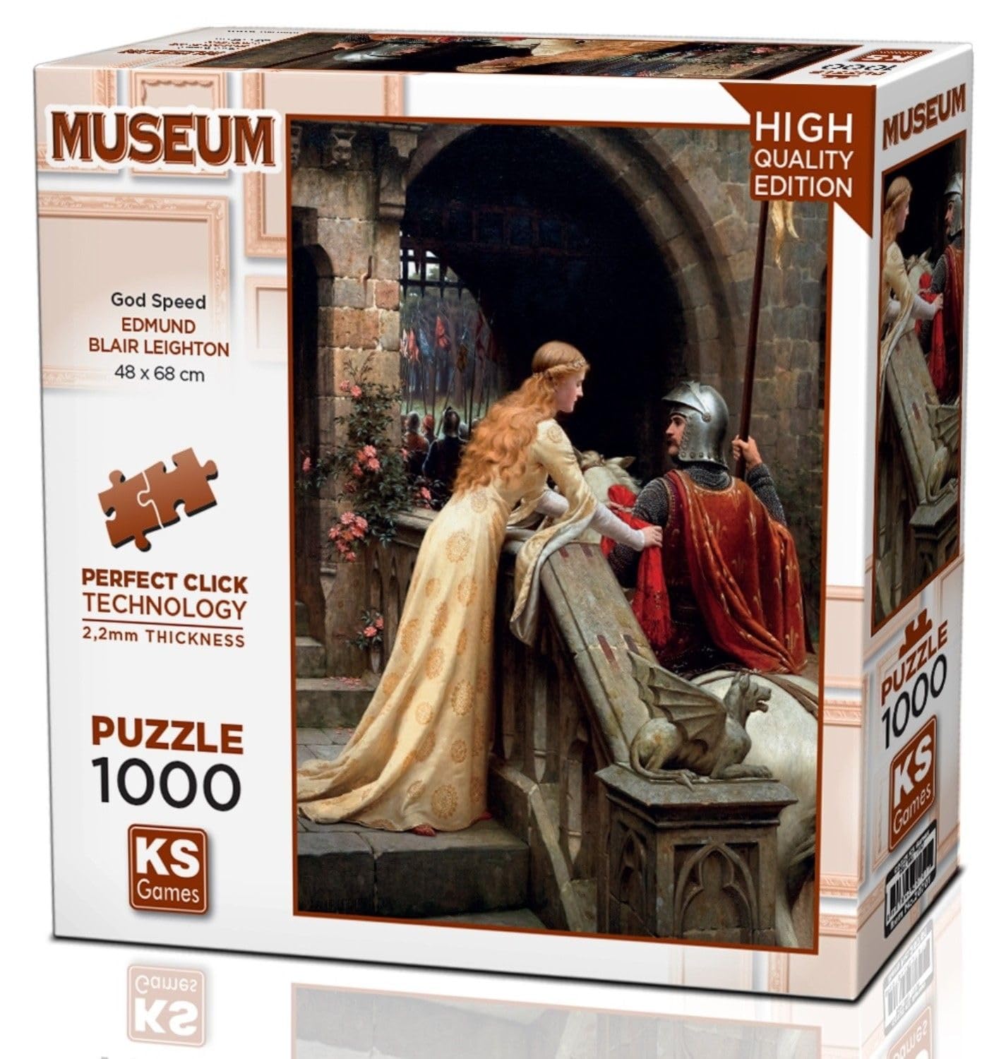 KS Games 1000 Parça God Speed Puzzle (Şövalye) : Amazon.com.tr